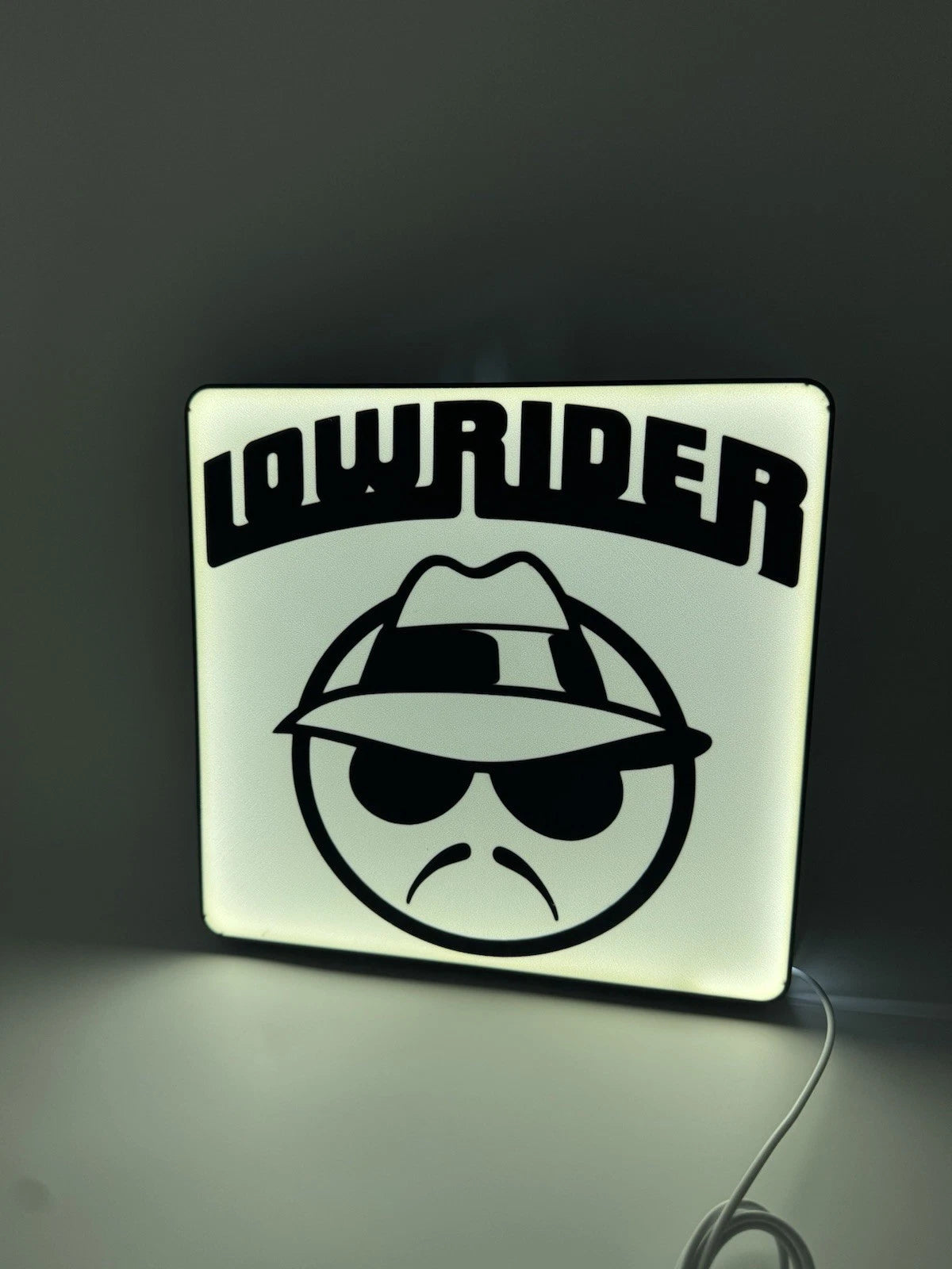 Lowrider -  Light Up LED Sign With USB Plug Street Chevy Impala West Coast Show