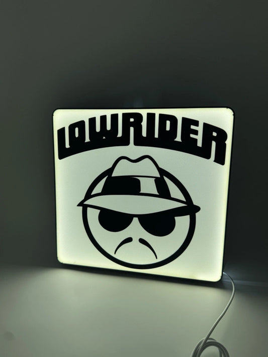 Lowrider -  Light Up LED Sign With USB Plug Street Chevy Impala West Coast Show