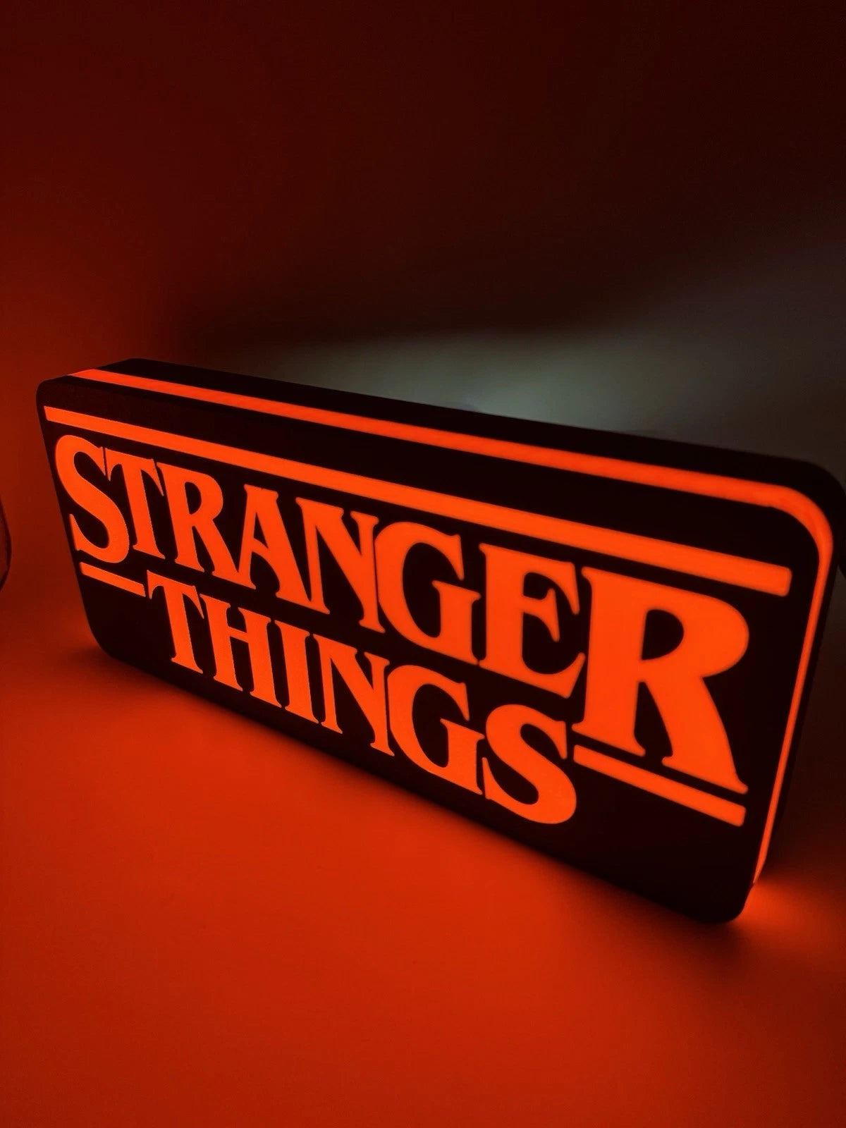 Stranger Things - Light Up LED Neon Sign - Eleven Hawkins Vecna Dustin Hopper
