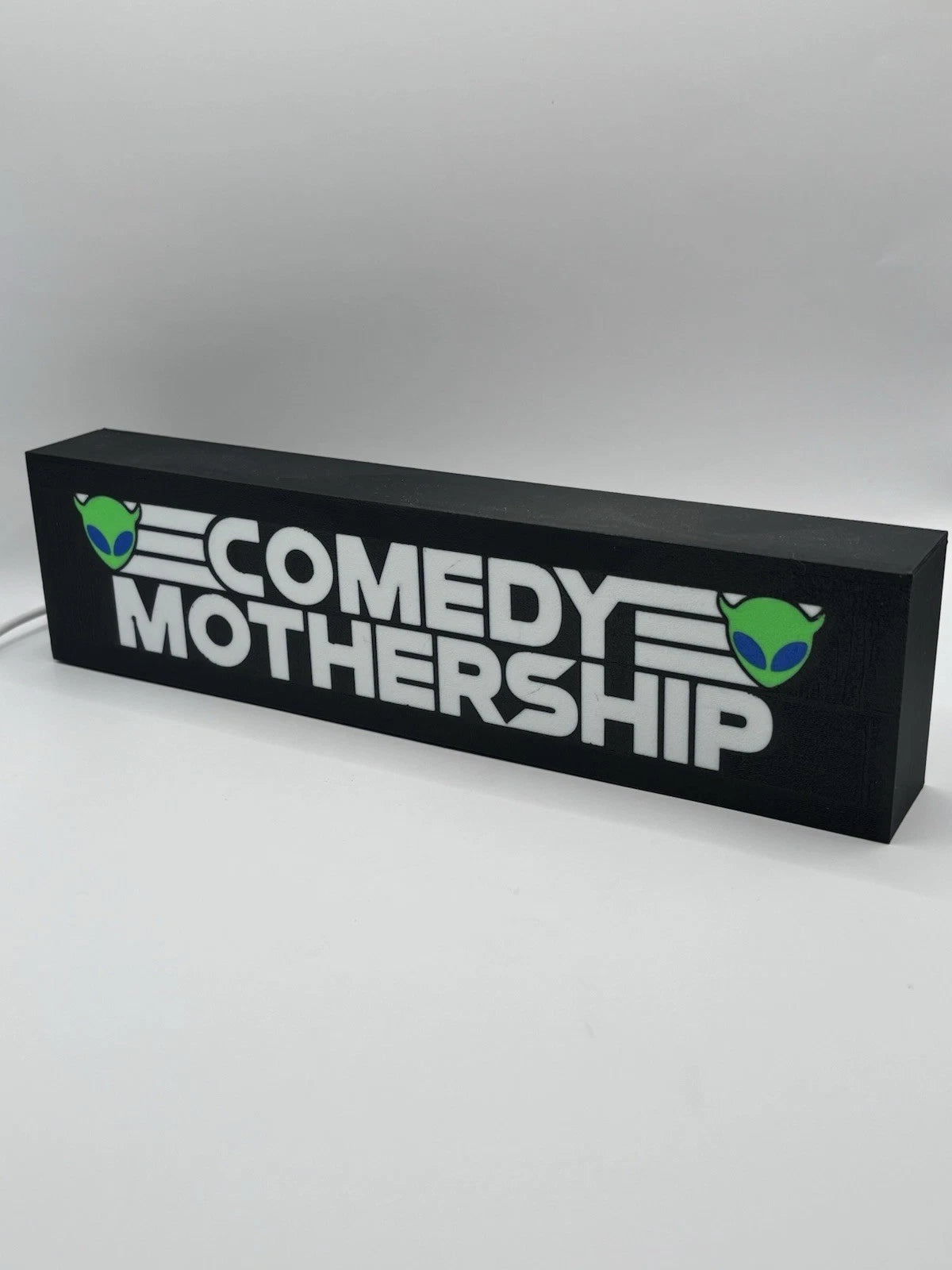 Rectangular Comedy Mothership - Light Up LED Sign