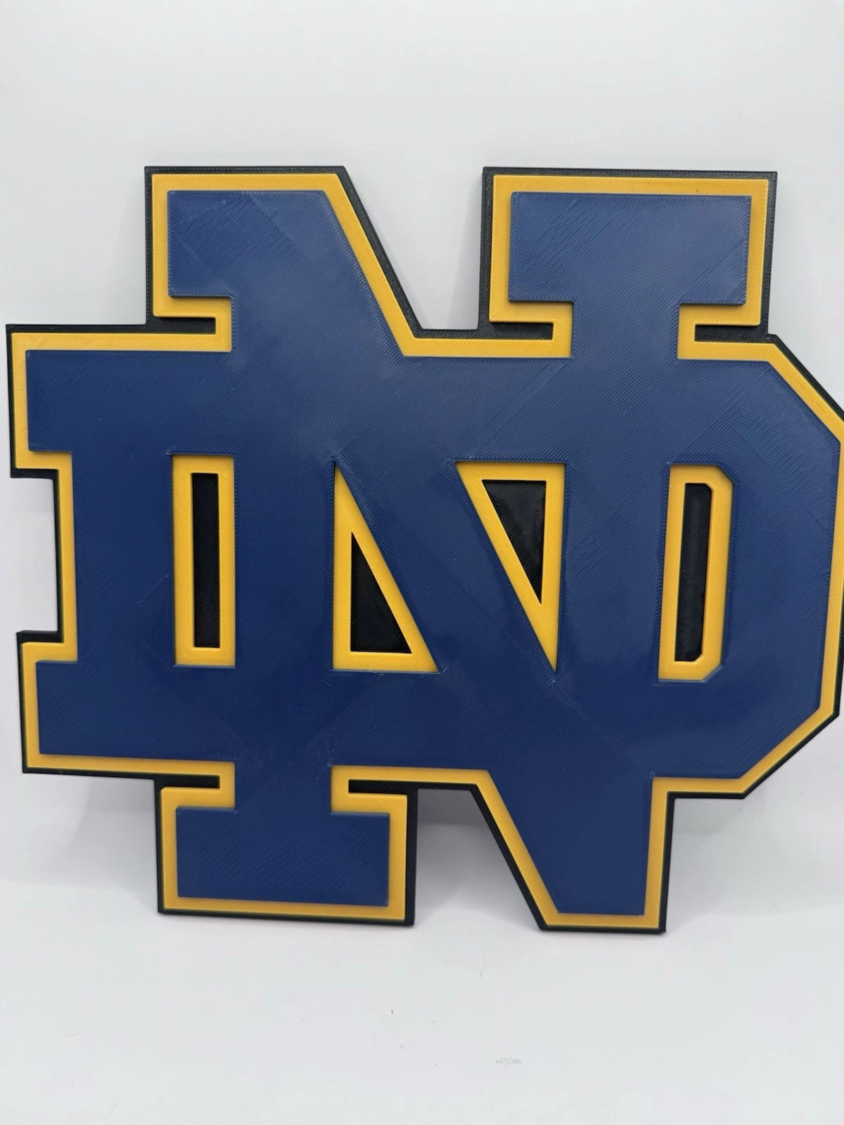Notre Dame Fighting Irish 3D Wall Sign Man Cave Decor College Football