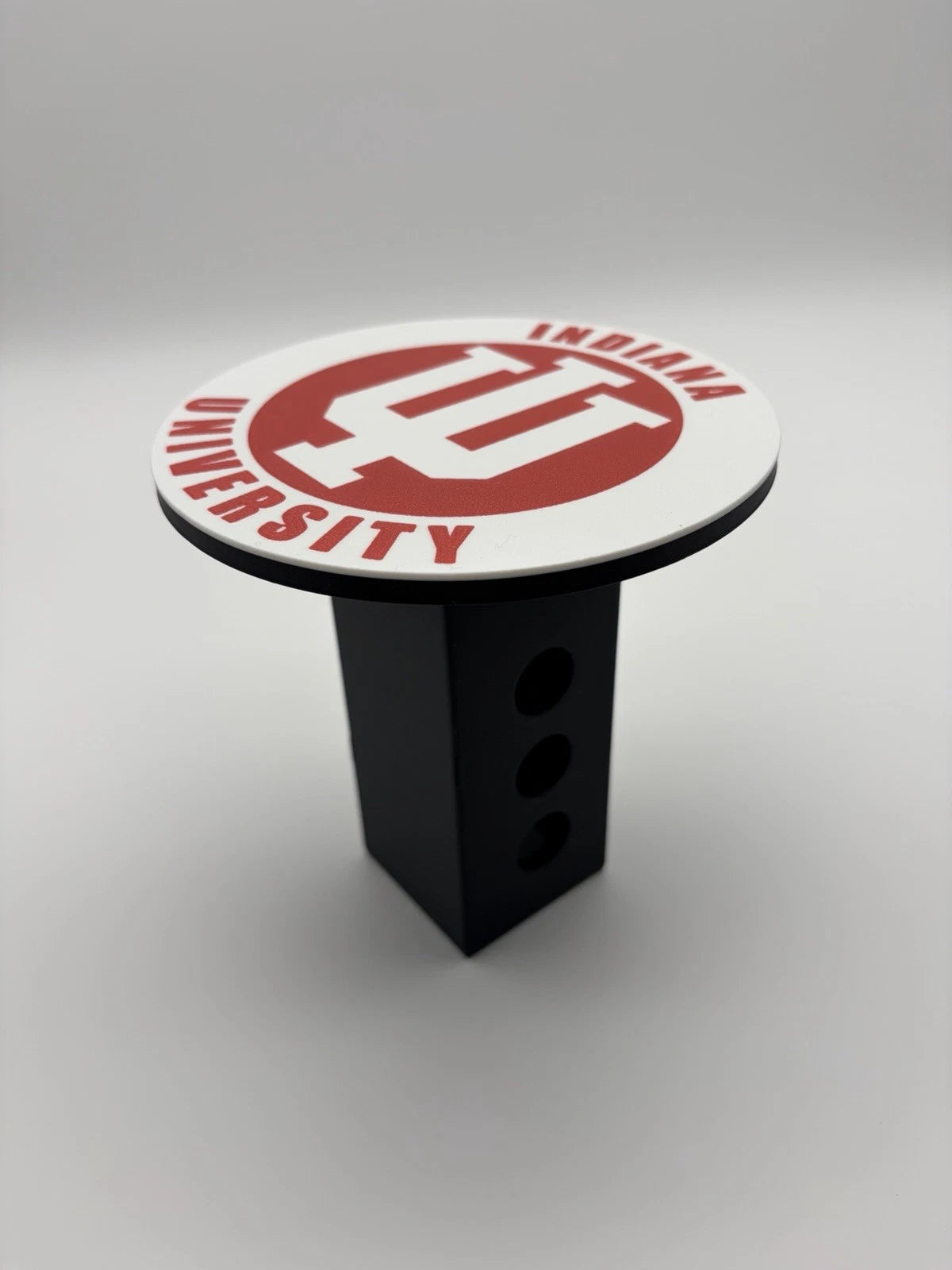 White Indiana Hoosiers Tow Hitch Receiver Cover – Fits 2” Towing Truck SUV