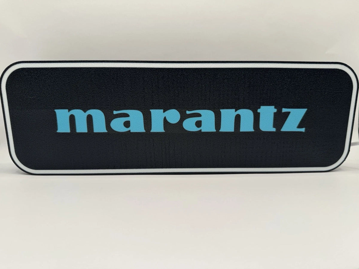 Marantz Light Up LED Sign - Vintage Audio Stereo Equipment -  USB Powered