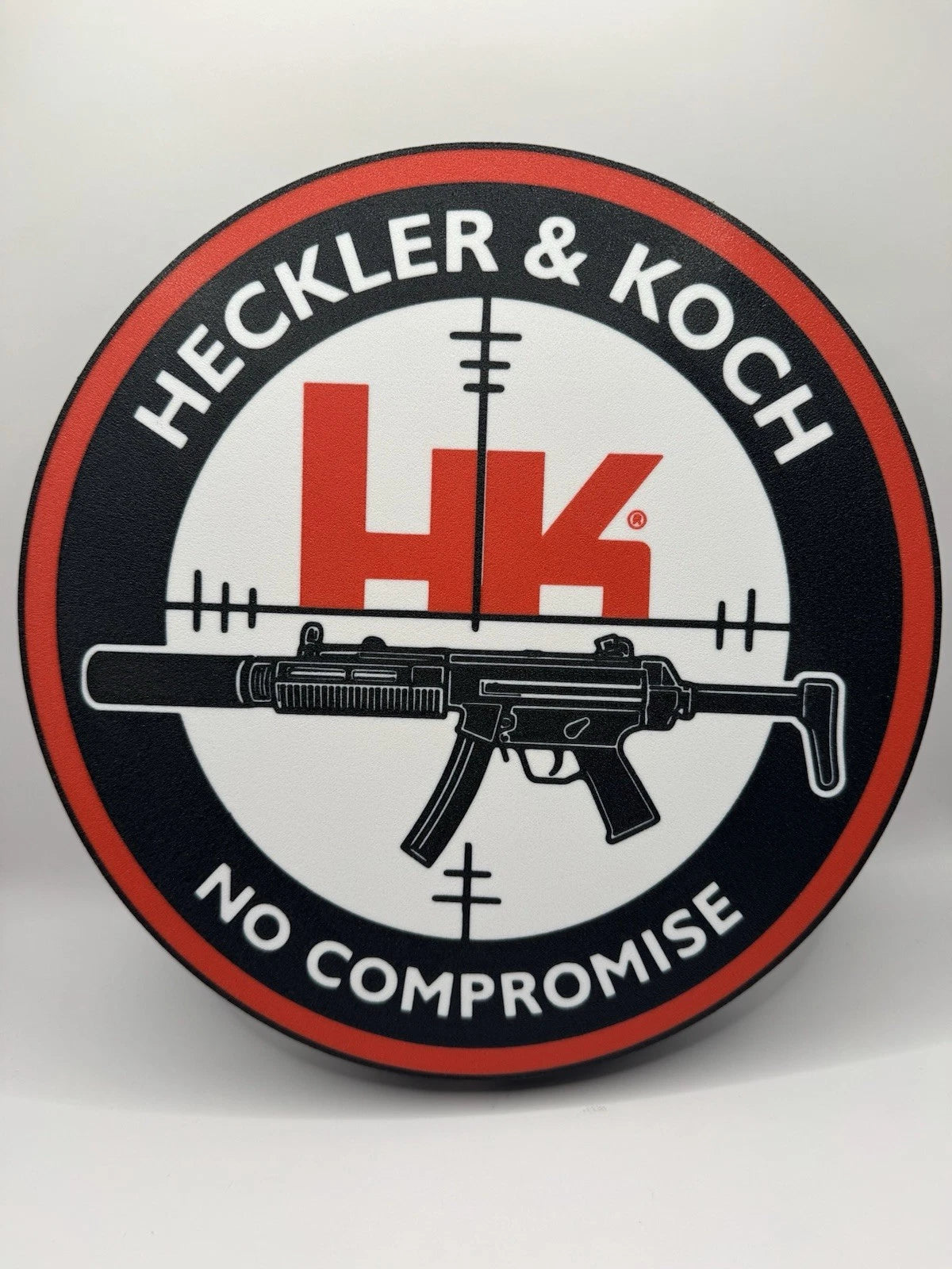 Heckler & Koch MP5 -  Light Up LED Sign With USB Plug