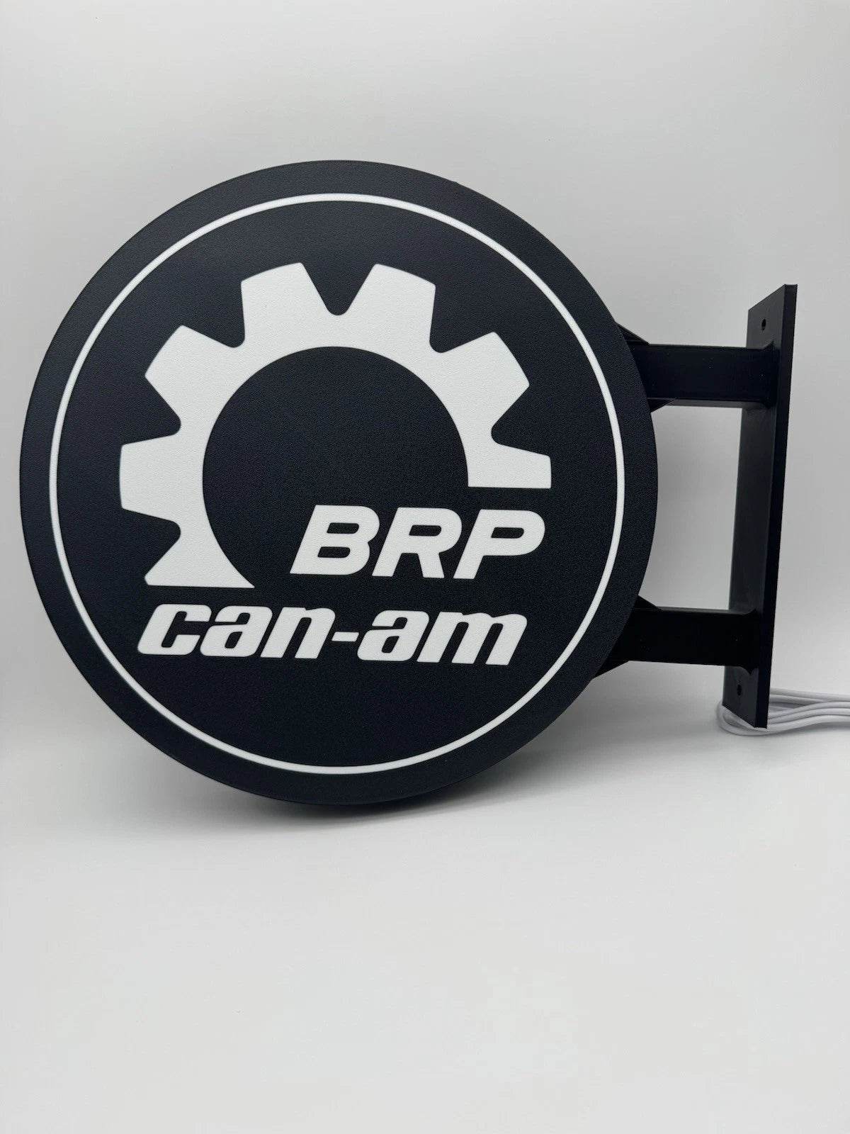 Can Am BRP 13”  Pub Style Dual Side Light Up LED Sign Gas Station Pub Bar