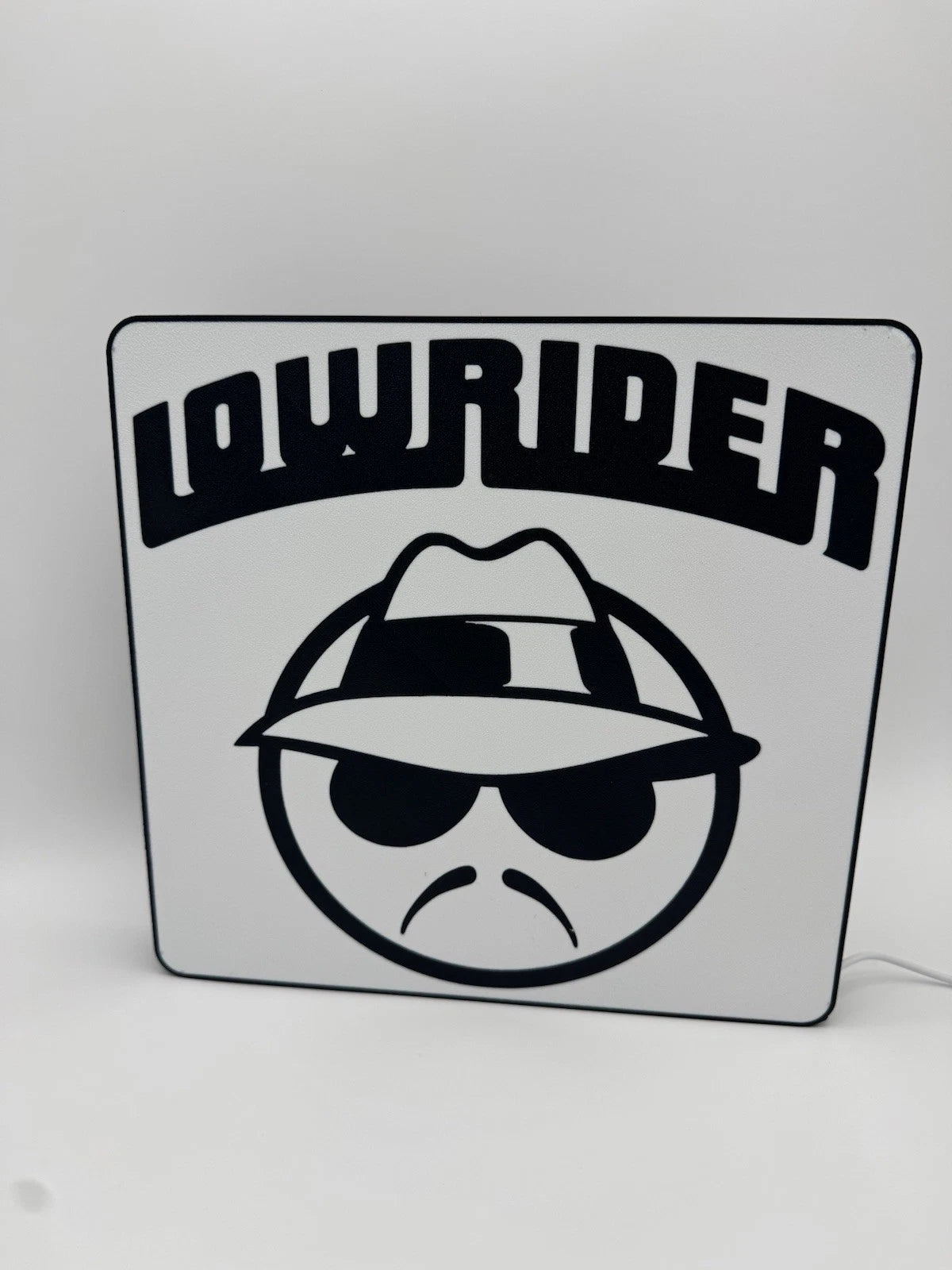 Lowrider -  Light Up LED Sign With USB Plug Street Chevy Impala West Coast Show