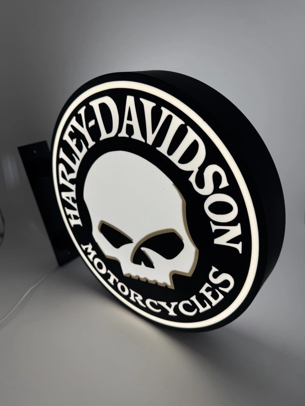 Harley Davidson Willie G - 13”  Pub Style Dual Side Light Up LED Sign Pub Bar