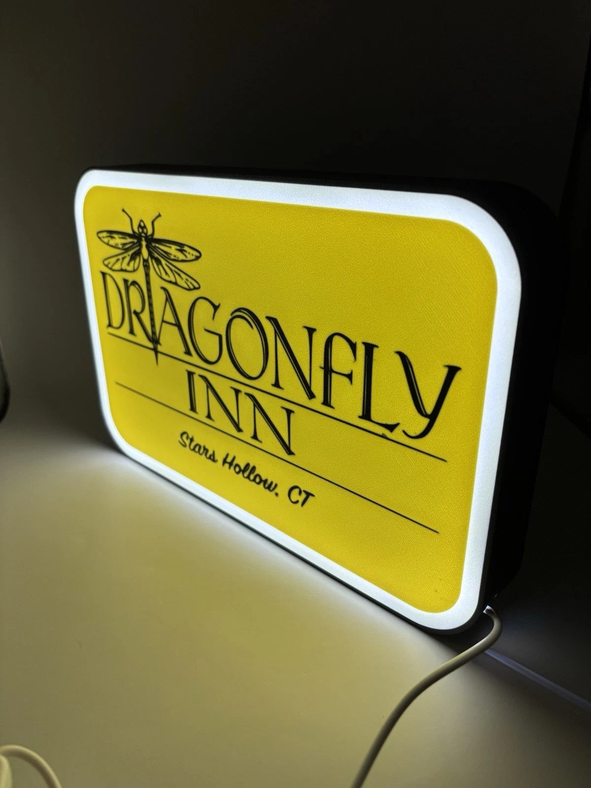 Dragonfly Inn Led Light Up Sign