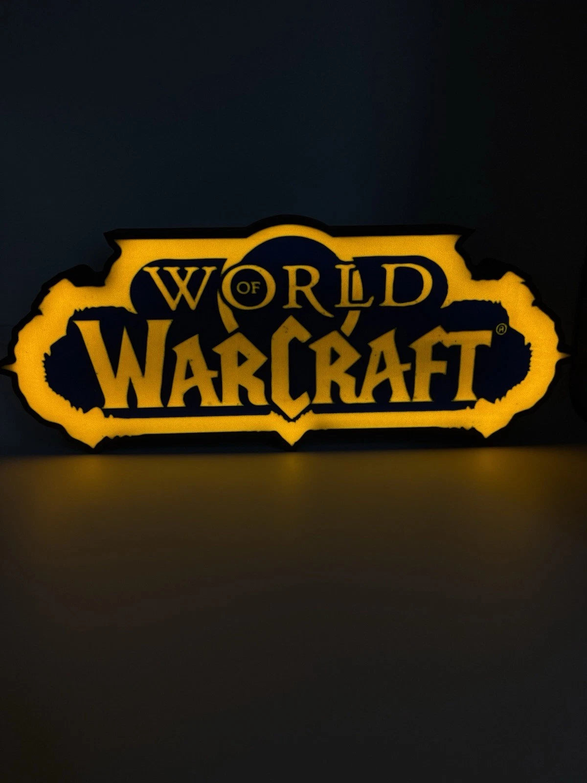 World Of Warcraft Light Up LED Neon Sign PC Gaming