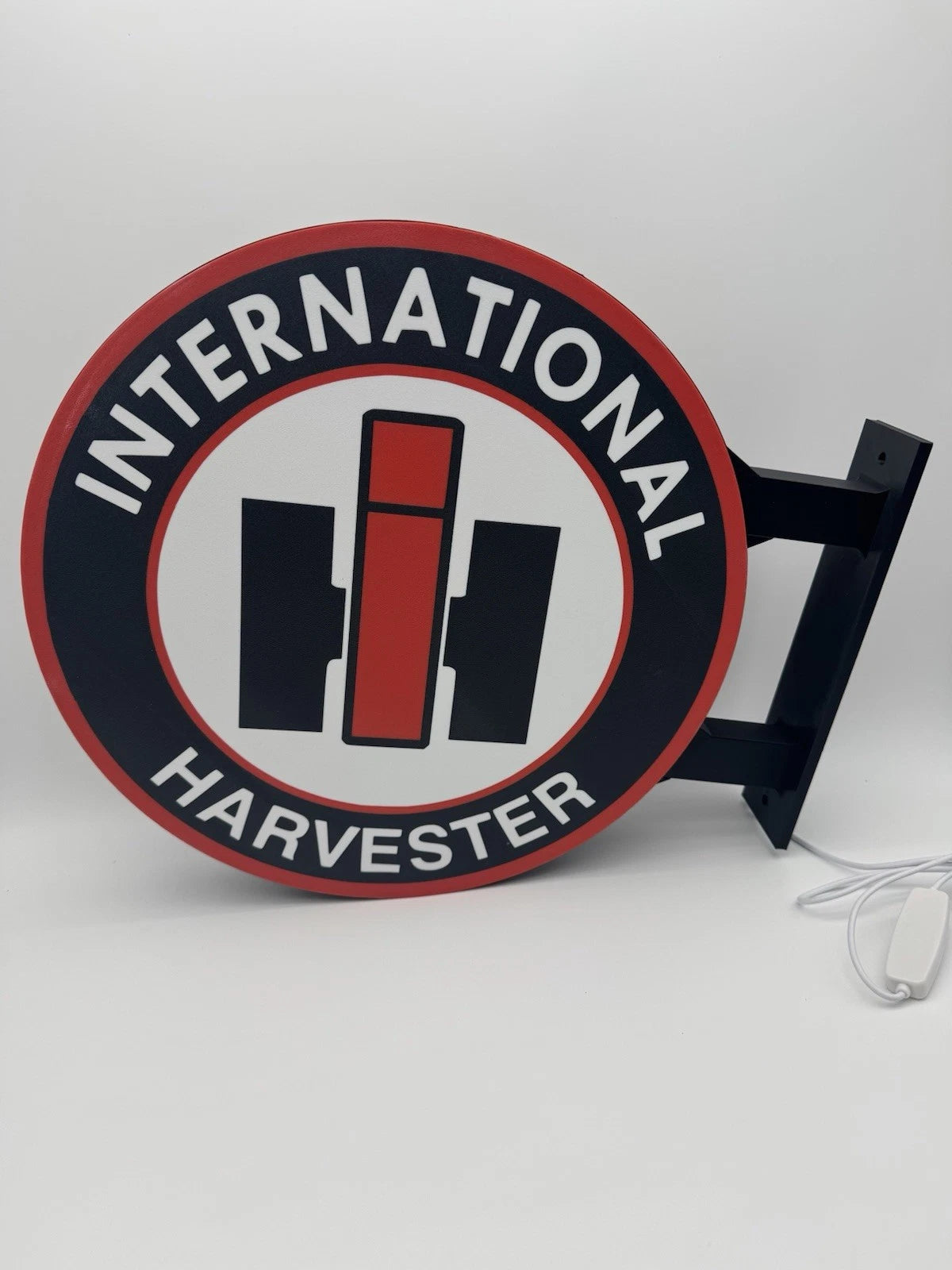International Harvester 13” Pub Style Dual Side Light Up LED Sign