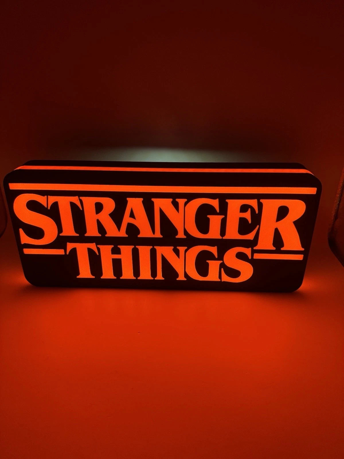 Stranger Things - Light Up LED Neon Sign - Eleven Hawkins Vecna Dustin Hopper
