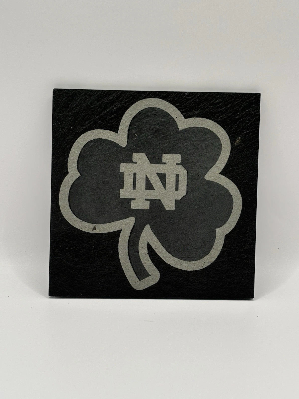 (4 Pack) Notre Dame University - Laser Engraved Slate Coasters