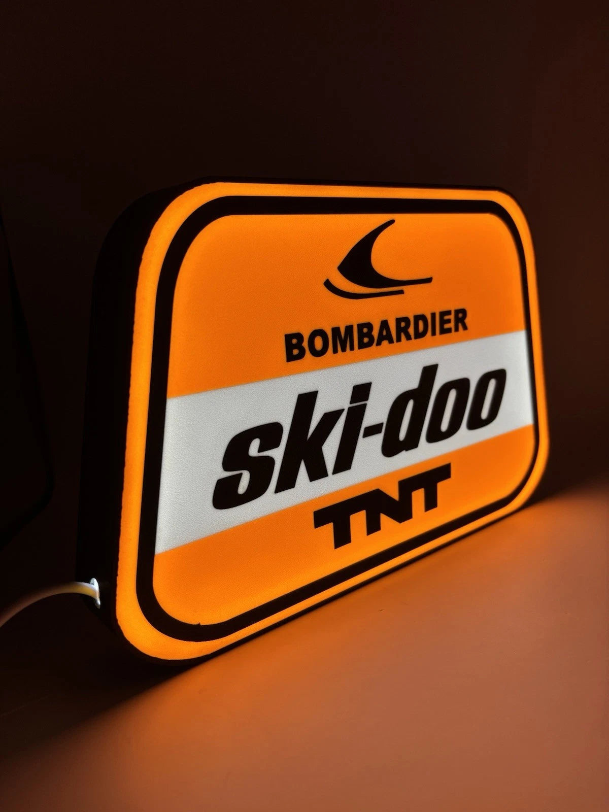 Bombardier Ski Doo TNT Vintage -  Light Up LED Neon Sign MXZ Rev Summit Renegade