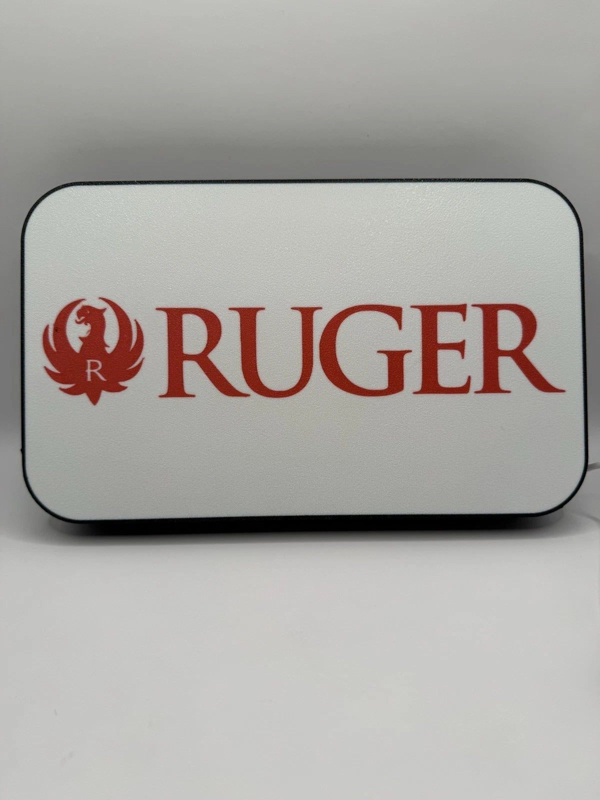 Ruger Firearms Light Up LED Neon Sign With USB- Reloading Shooting Hunting 2A