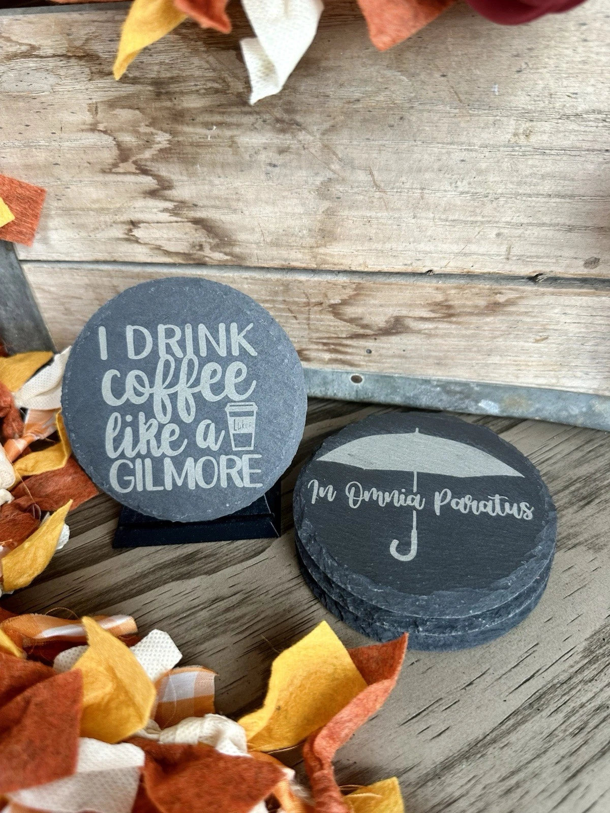 Slate Coaster Set - Gilmore Girls
